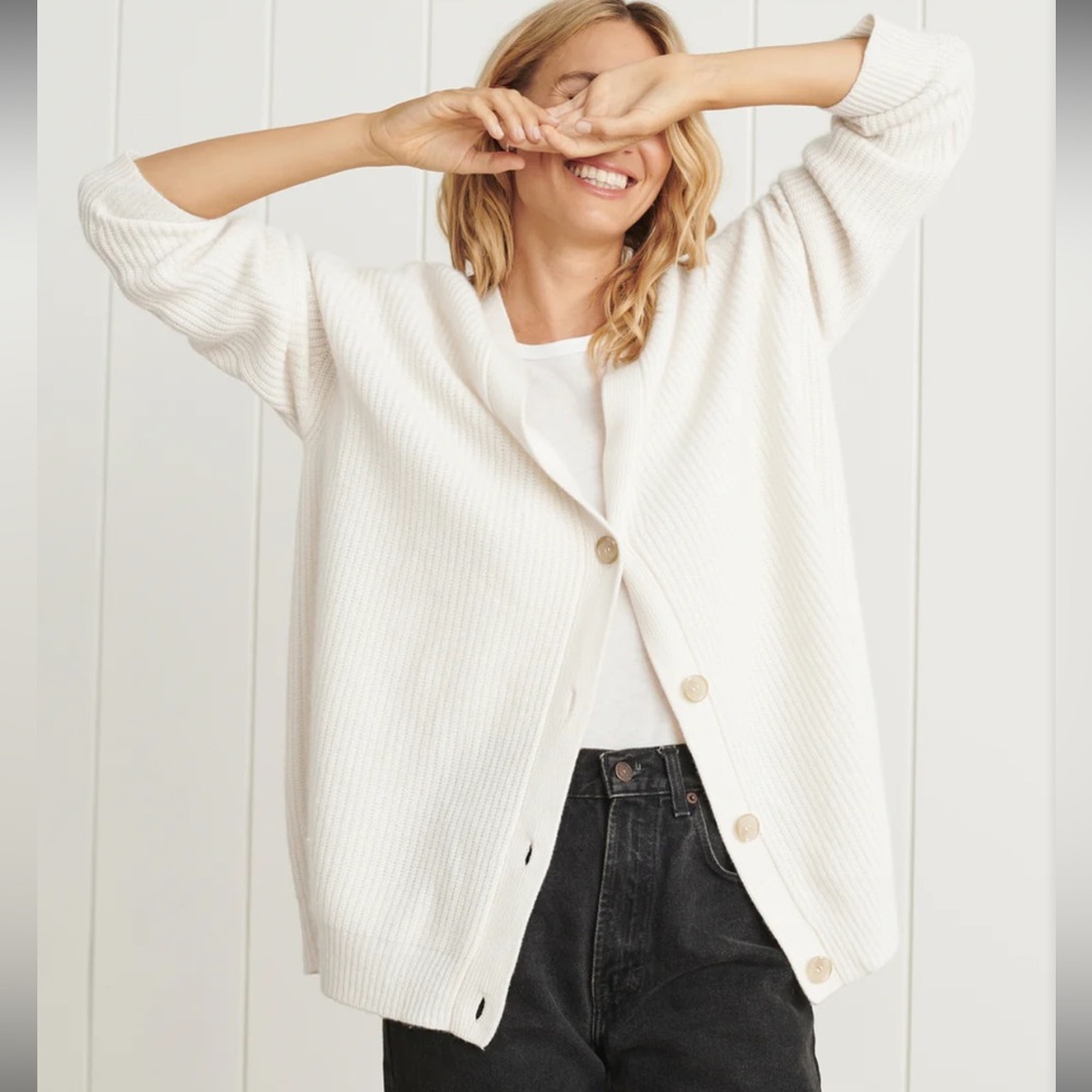 Jenni Kayne Cashmere Oversized Cardigan